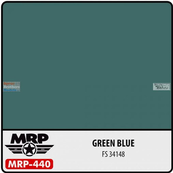 MRP440 MRP/Mr Paint - Green Blue FS34148 30ml (for Airbrush only)