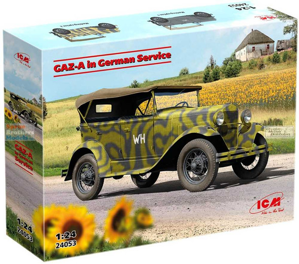 ICM24053 1:24 ICM GAZ-A in German Service