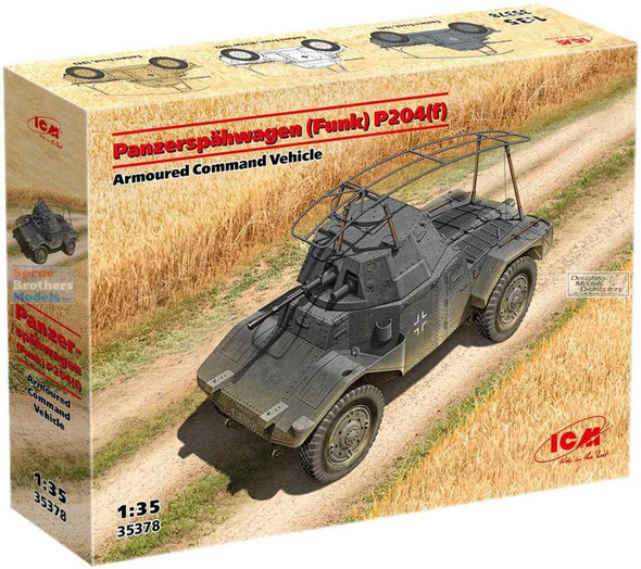 ICM35378 1:35 ICM Panzerspahwagen (Funk) P204(f)