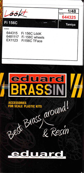 EDU644325 1:48 Eduard LookPlus - Fi156C Storch Detail Set (TAM kit)