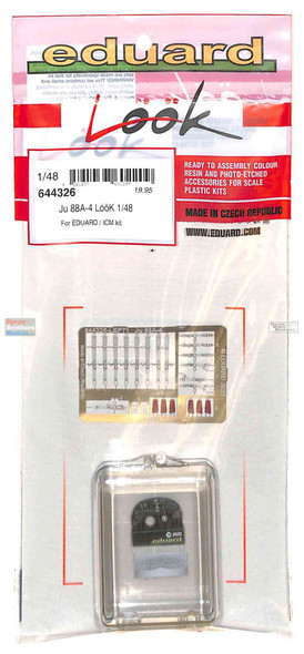 EDU644326 1:48 Eduard Look - Ju88A-4 (EDU/ICM kit)