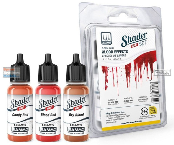 AMM7331 AMMO by Mig Shader Set - Blood Effects