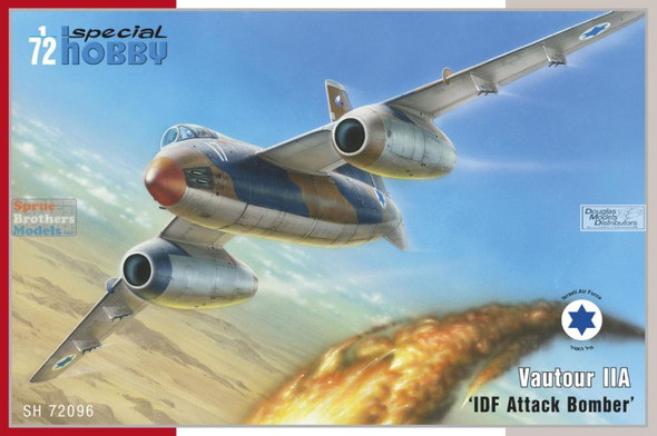 SPH72096 1:72 Special Hobby Vautour IIA 'IDF Attack Bomber'
