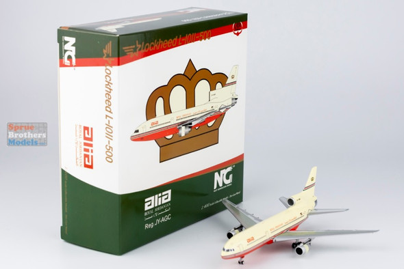 NGM35016 1:400 NG Model Royal Jordanian Lockheed L-1011-500 Reg #JY-AGC (pre-painted/pre-built)