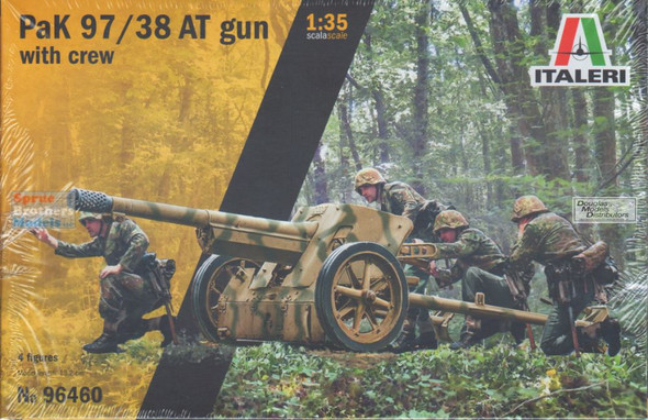 ITA96460 1:35 Italeri PaK 97/38 AT Gun with Crew