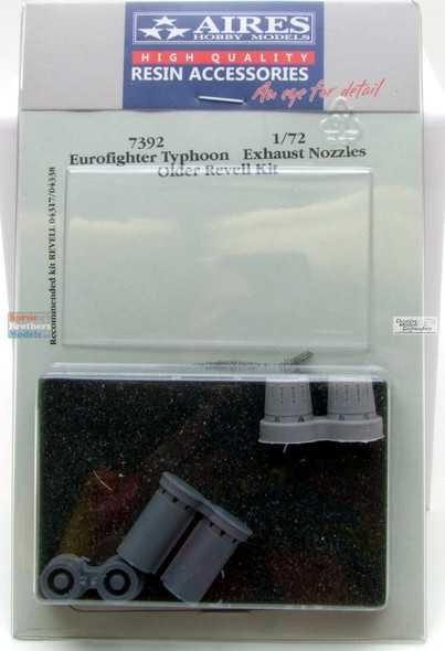 ARS7392 1:72 Aires Eurofitgher Typhoon Exhaust Nozzle Set (REV kit)