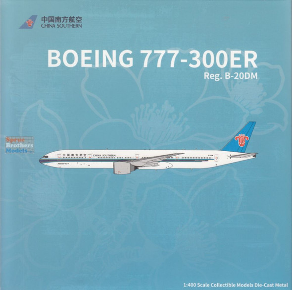 NGM24206 1:400 NG Model China Southern B777-300ER Reg #B-20DM (pre-painted/pre-built)