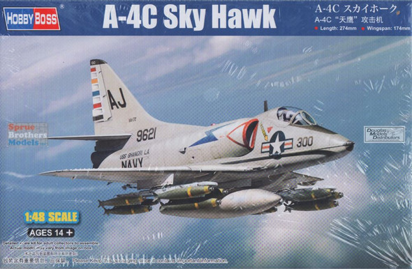 HBS81789 1:48 Hobby Boss A-4C Skyhawk
