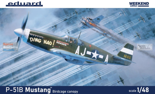 EDU84209 1:48 Eduard P-51B Mustang Birdcage Canopy [Weekend Edition]