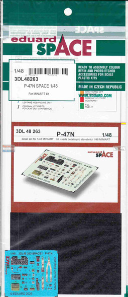 EDU3DL48263 1:48 Eduard SPACE - P-47N Thunderbolt (MIA kit)
