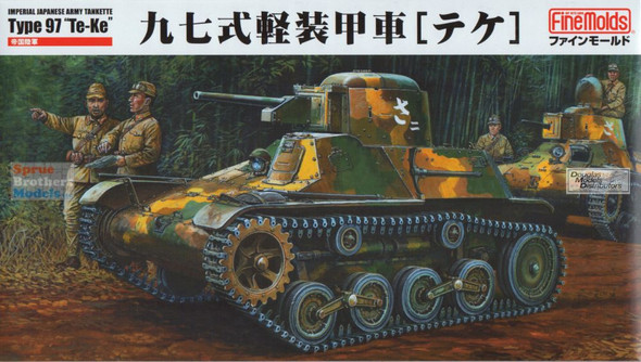 FNMMR003 1:35 Fine Molds IJA Type 97 Te-Ke Tankette