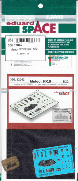 EDU3DL32042 1:32 Eduard SPACE - Meteor FR.9 (REV kit)