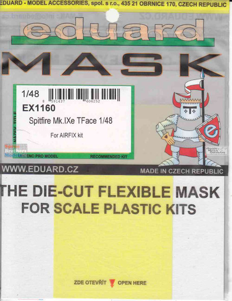 EDUEX1160 1:48 Eduard Mask - Spitfire Mk.IXe TFACE (AFX kit)