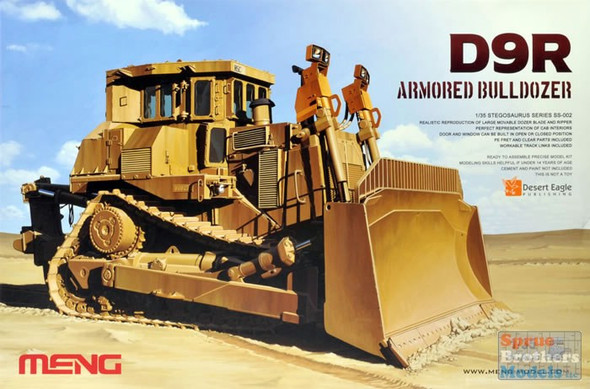 ONEMNGSS002 1:35 Meng D9R Armored Bulldozer (BOX DAMAGE)