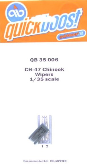 QBT35006 1:35 Quickboost CH-47 Chinook Wipers (TRP kit)