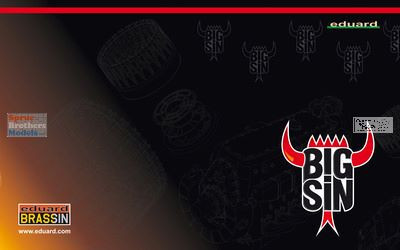 EDUSIN67235 1:72 Eduard BIG SIN F-35C Lightning II Detail Set (TAM kit)