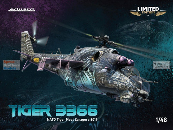 EDU11173 1:48 Eduard Mi-35 Hind 'Alien' (Tiger 3366 from NATO Tiger Meet Zaragosa 2016) LIMITED EDITION