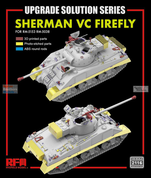 RFMRM2116 1:35 Rye Field Model Sherman Firefly Vc Upgrade Set (RFM kit)