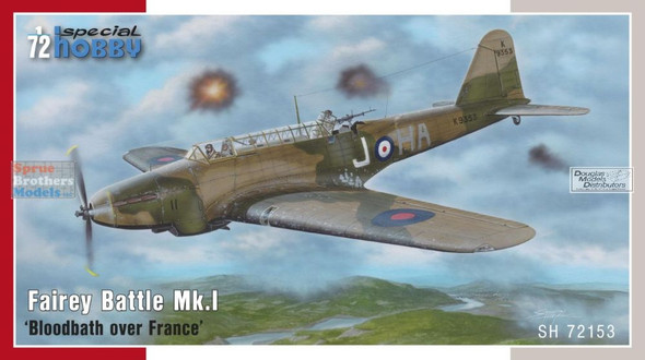 SPH72153 1:72 Special Hobby Fairey Battle Mk.I 'Bloodbath over France'