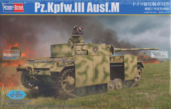 HBS84560 1:35 Hobby Boss Panzer Pz.Kpfw.III Ausf.M