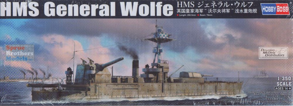 HBS86519 1:350 Hobby Boss HMS General Wolfe