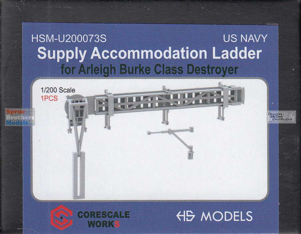 HSMU200073U 1:200 HS Models Supply Accomodation Ladder for Arleigh Burke Class Destroyer