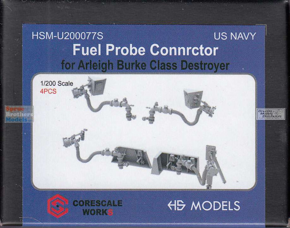 HSMU200077U 1:200 HS Models Fuel Probe Connector for Arleigh Burke Class Destroyer