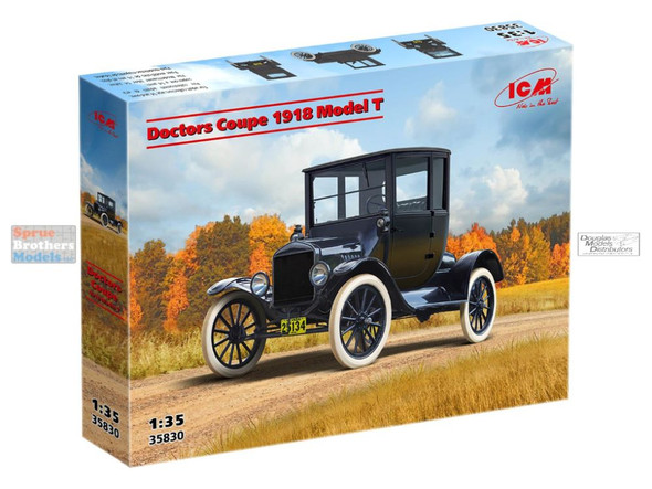 ICM35830 1:35 ICM Doctors Coupe 1918 Model T
