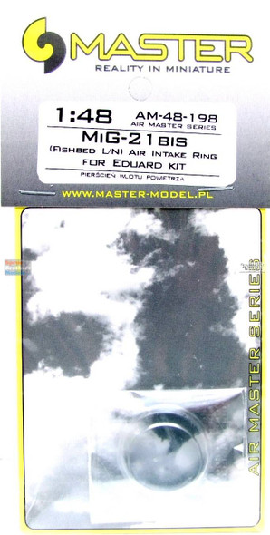 MASAM48198 1:48 Master Model - MiG-21bis Fishbed L/N Air Intake Ring (EDU kit)
