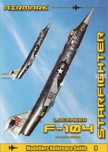 PSPREF009 Phoenix Scale Publications Airmark Modellers Reference Guide 9: F-104 Starfighter