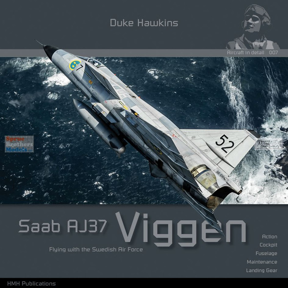 DHBDH007 Duke Hawkins Book - Saab 37 Viggen