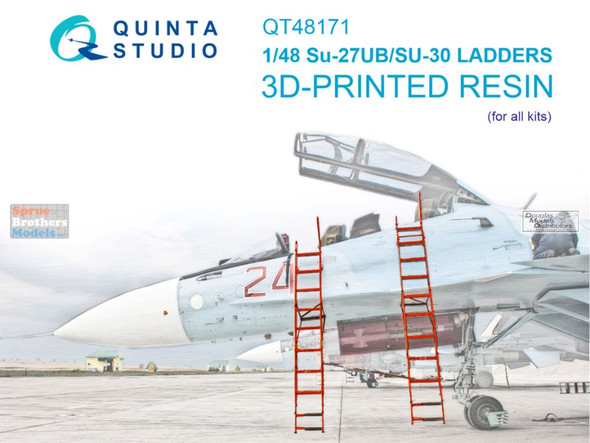 QTSQT48171 1:48 Quinta Studio Su-27UB Su-30 Flanker Ladders