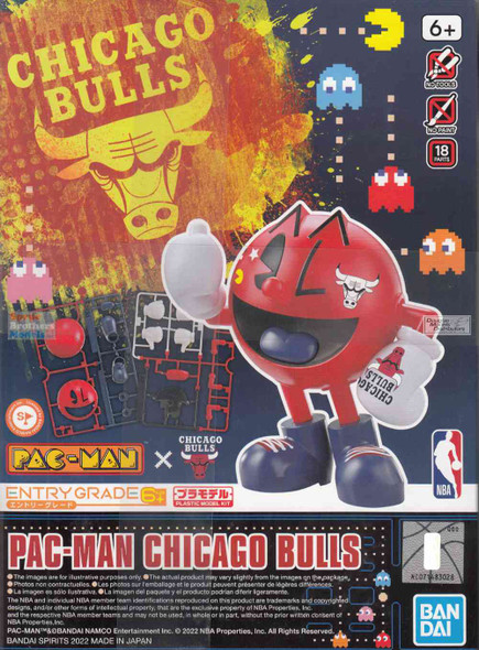 BAN2593836 Bandai Pac-Man Chicago Bulls [Entry Grade]