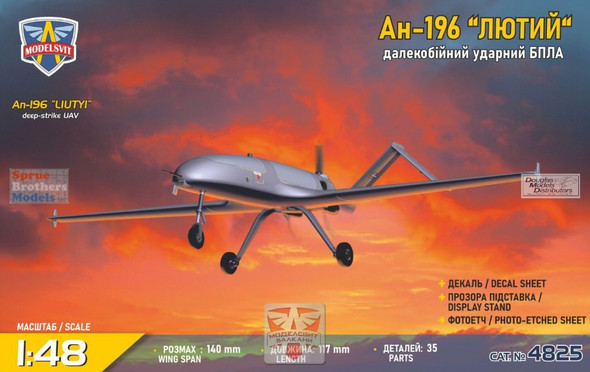 MDV48025 1:48 Modelsvit An-196 Liutyi Deep Strike UAV