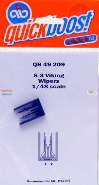 QBT49209 1:48 Quickboost S-3 Viking Wipers (ITA kit)