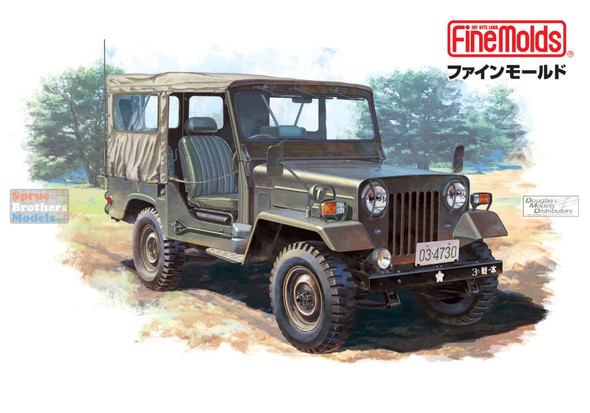 FNMMJ001 1:35 Fine Molds JGSDF Type 73 Light Truck with Canvas Top