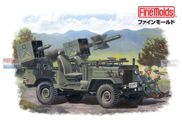 FNMMJ004 1:35 Fine Molds JGSDF Type 73 Light Truck with MAT