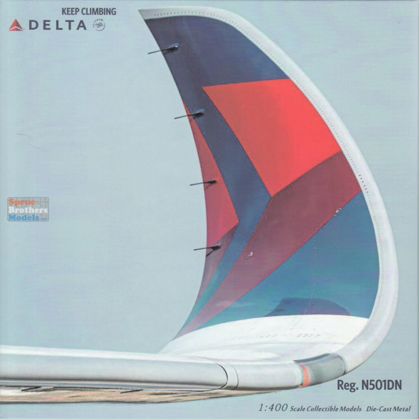 NGM39118 1:400 NG Model Delta Airlines Airbus A350-900 Reg #N501DN 'First Delta A350' (pre-painted/pre-built)