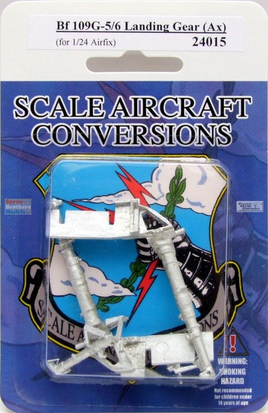 SAC24015 1:24 Scale Aircraft Conversions - Bf109G-5 Bf109G-6 Landing Gear (AFX kit)