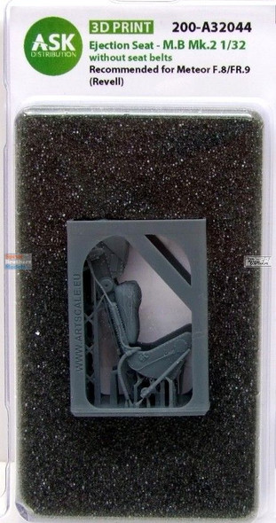 ASKA32044 1:32 ASK/Art Scale MB Mk.2 Ejection Seat without Seatbelts [for Meteor F.8/FR.9] (REV kit)