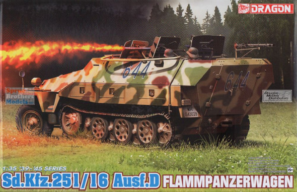 DML6219 1:35 Dragon Sd.Kfz.251/16 Ausf.D Flammpanzerwagen