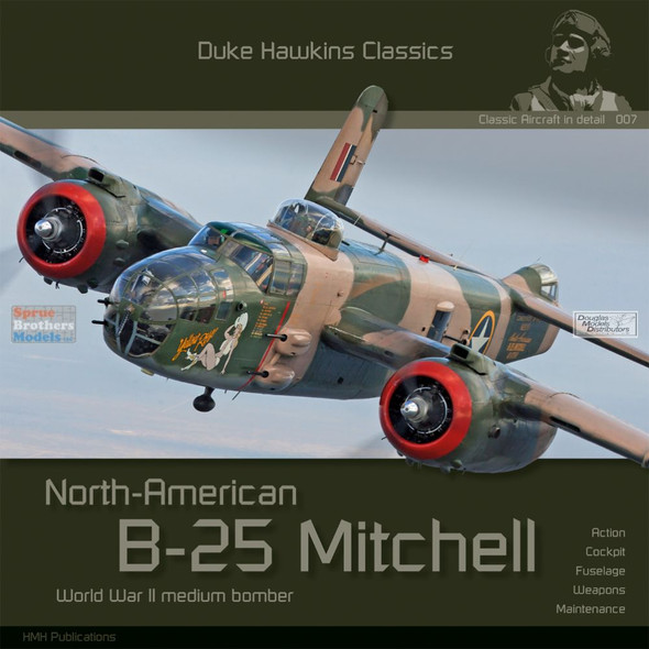 DHBDHC007DHC Duke Hawkins Classic Book - B-25 Mitchell