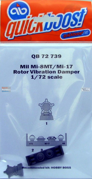 QBT72739 1:72 Quickboost Mi-8MT Mi-17 Hip Rotor Vibration Damper (HBS kit)