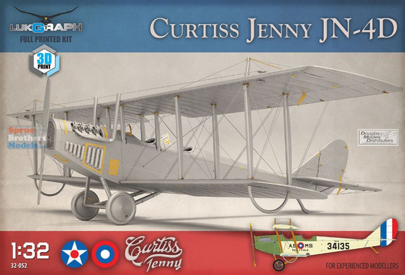 LUK32052PR 1:32 LukGraph Curtiss Jenny JN-4D [Premium Edition]