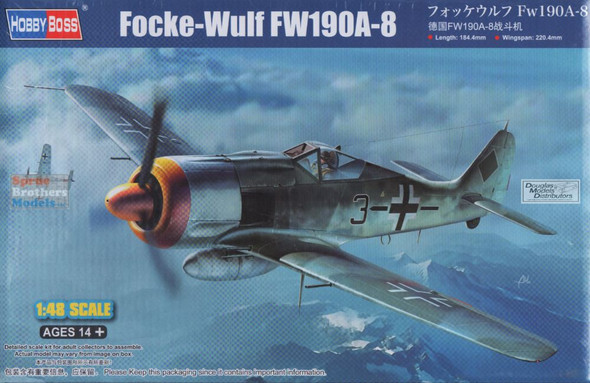 HBS81782 1:48 Hobby Boss Focke Wulf Fw190A-8