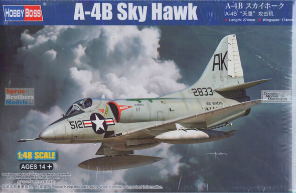 HBS81790 1:48 Hobby Boss A-4B Skyhawk