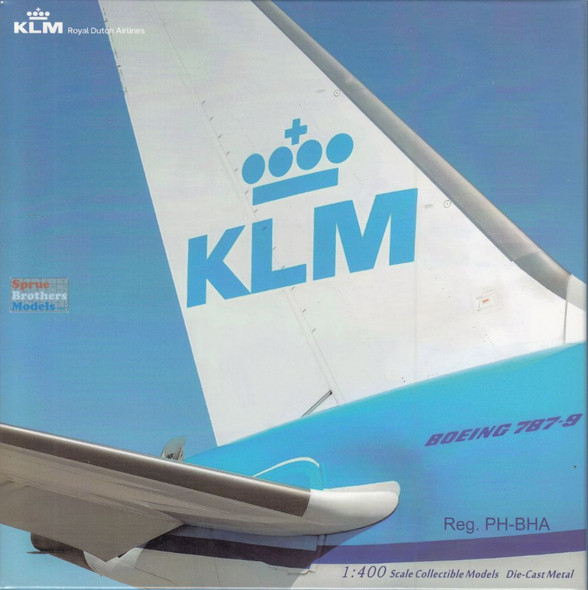 NGM55148 1:400 NG Model KLM B787-9 Reg #PH-BHA (pre-painted/pre-built)