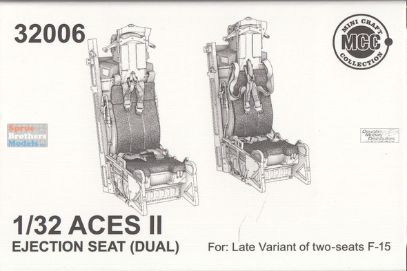 MCC32006 1:32 Mini Craft Collection ACES II Ejection Seat Set (for late F-15)