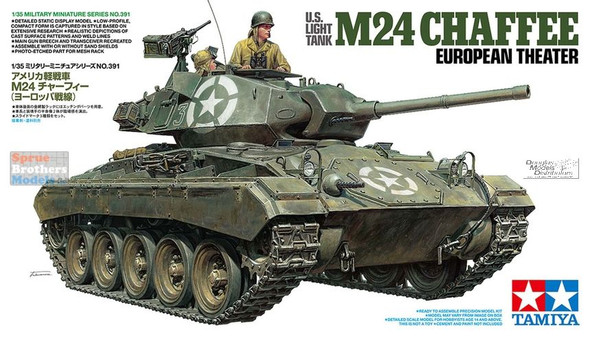 TAM35391 1:35 Tamiya M24 Chaffee 'European Theater'