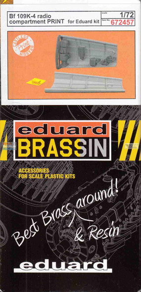 EDU672457 1:72 Eduard Brassin Bf109K-4 Radio Compartment (EDU kit)